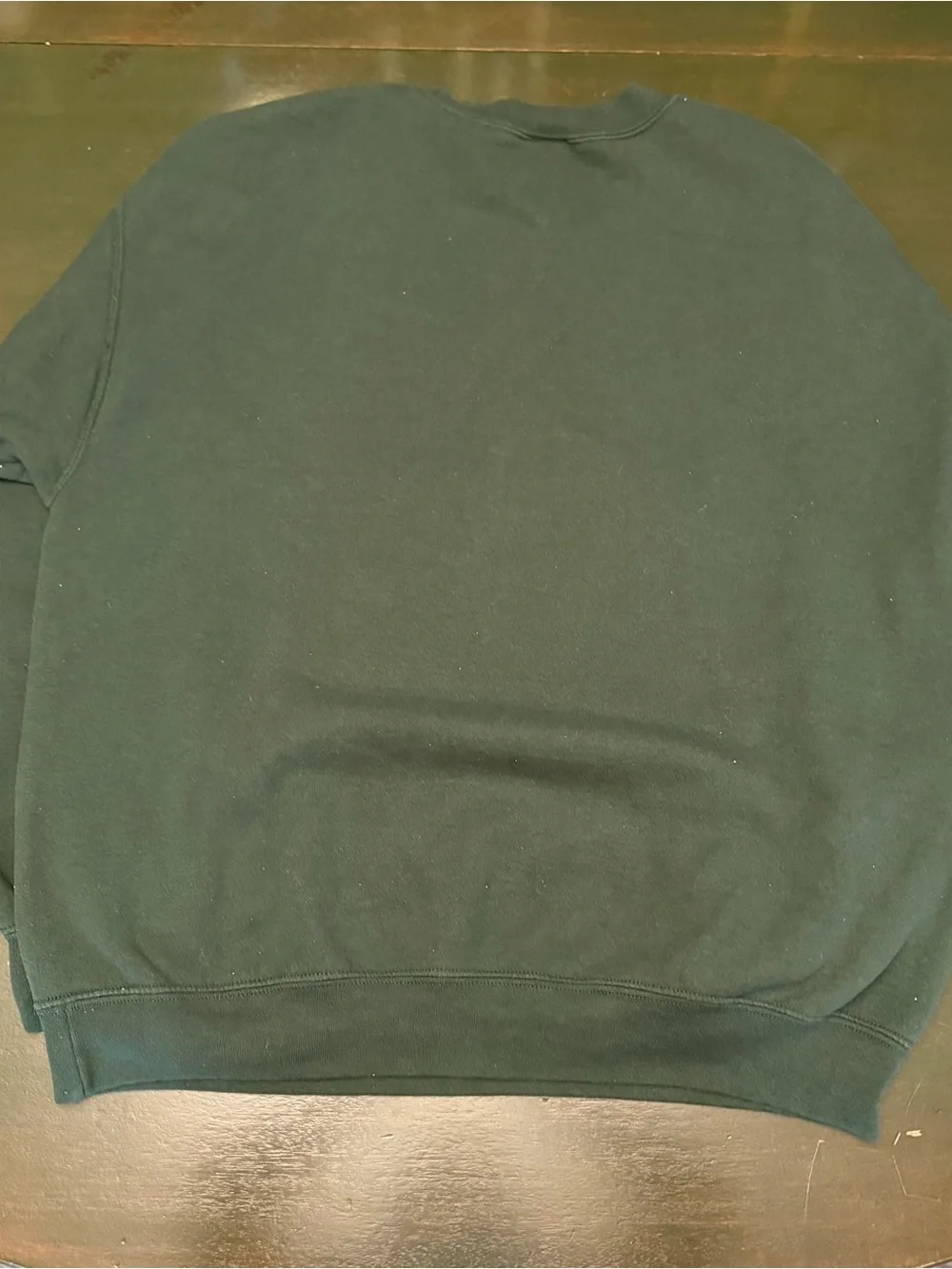 Gildan Dark Green Crewneck with Red and White Holiday Graphic